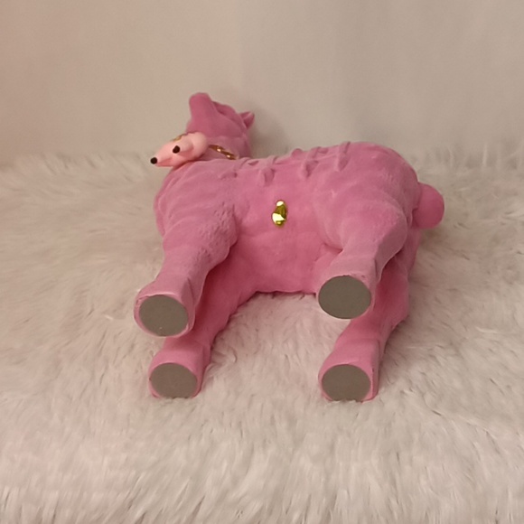 PINK LLAMA w/handmade necklace 🦙 - Picture 7 of 14